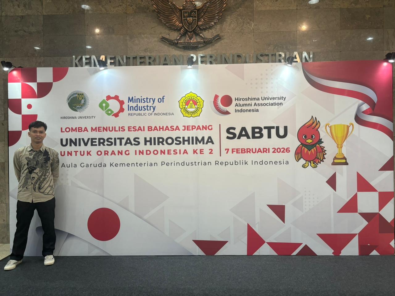 Mahasiswa D3 Bahasa Jepang Politeknik Takumi Cikarang, Raih Juara Umum Penghargaan Mitora di Hiroshima University