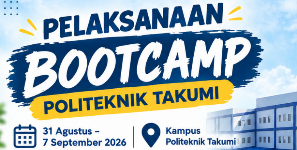 Politeknik Takumi Gelar Bootcamp 2026, Bekali Peserta dengan Kompetensi dan Kesiapan Dunia Kerja