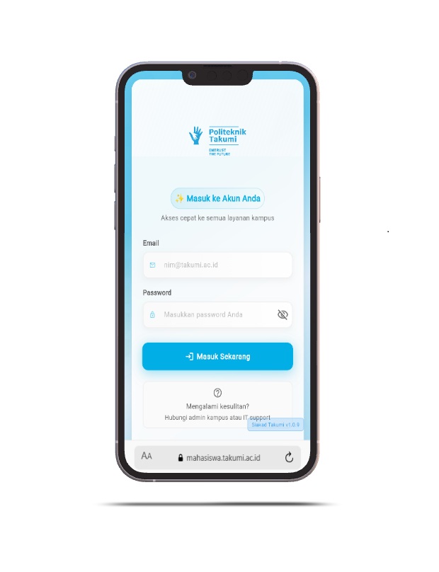 Sistem Informasi Politeknik Takumi (SIAKAD) Kini Tersedia di Play Store