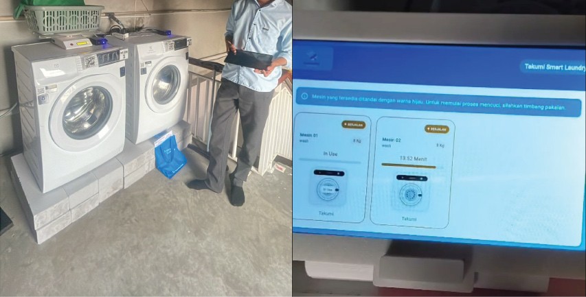 Politeknik Takumi Implementasikan Inovasi “Smart Laundry” di Lingkungan Industri